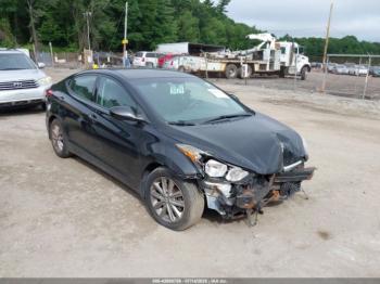  Salvage Hyundai ELANTRA