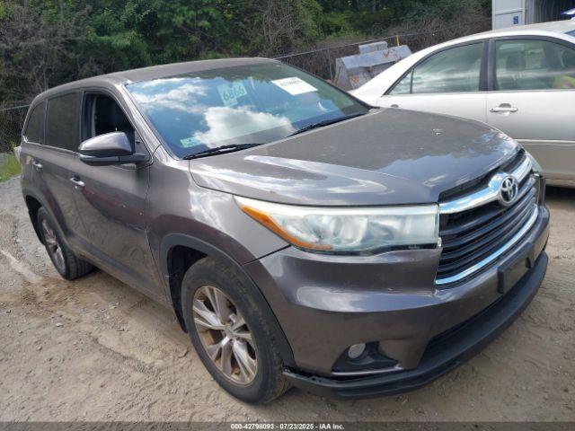  Salvage Toyota Highlander