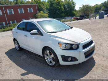  Salvage Chevrolet Sonic