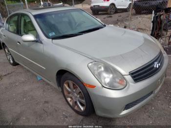  Salvage INFINITI G35x