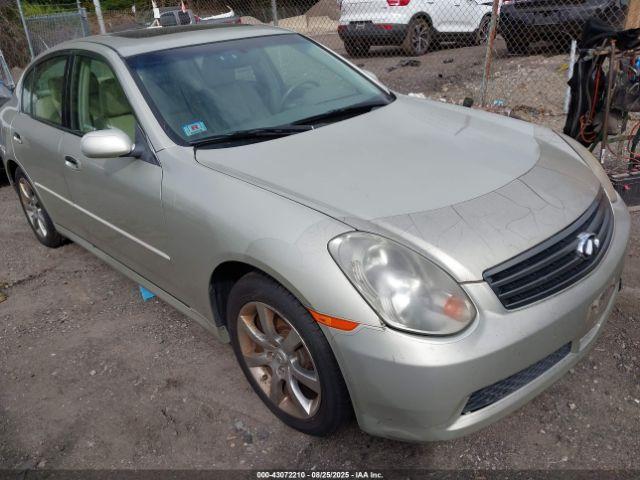  Salvage INFINITI G35x