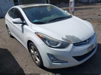  Salvage Hyundai ELANTRA