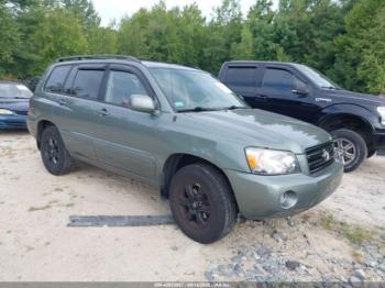  Salvage Toyota Highlander