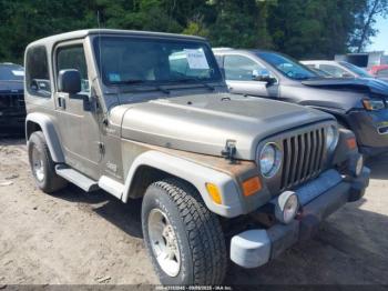  Salvage Jeep Wrangler