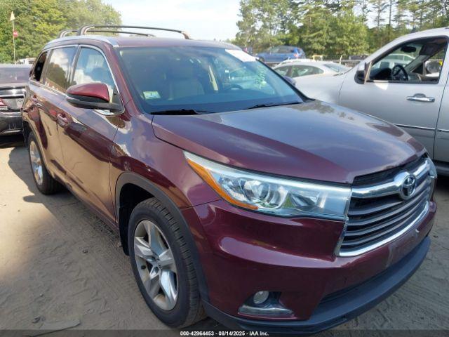  Salvage Toyota Highlander
