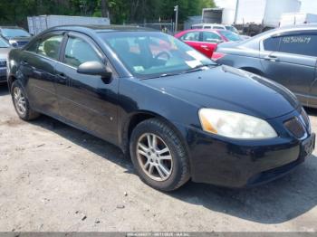  Salvage Pontiac G6