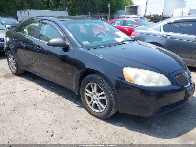  Salvage Pontiac G6