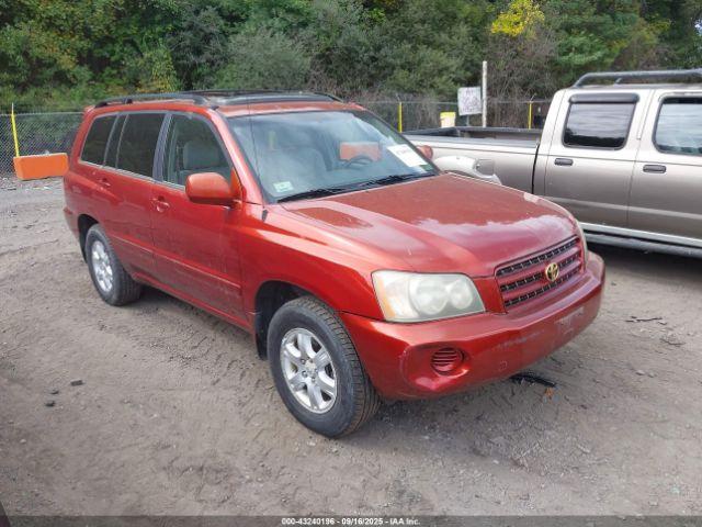  Salvage Toyota Highlander