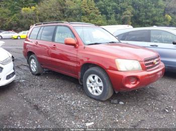  Salvage Toyota Highlander