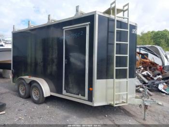  Salvage Alcom E-z Hauler 7 X14  Enclose