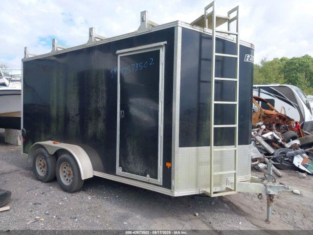  Salvage Alcom E-z Hauler 7 X14  Enclose