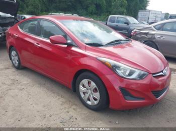  Salvage Hyundai ELANTRA