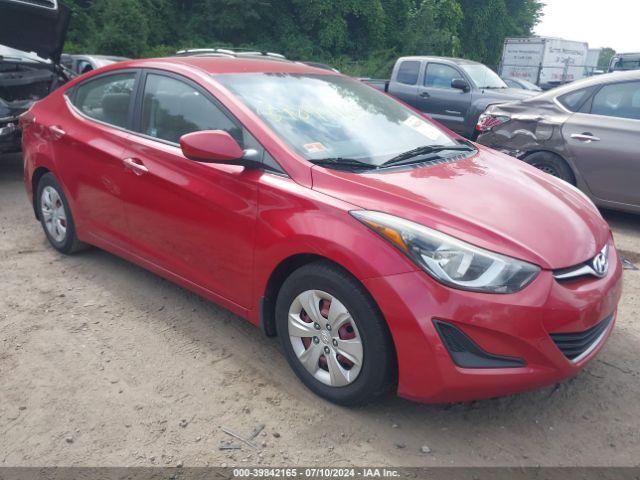  Salvage Hyundai ELANTRA