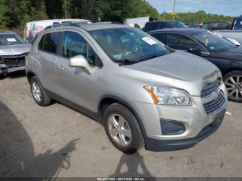  Salvage Chevrolet Trax