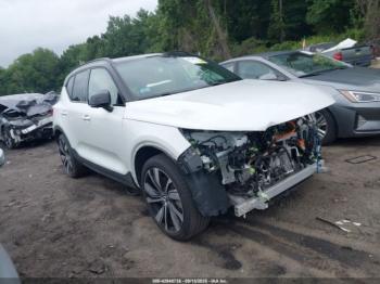  Salvage Volvo Xc40 Recharge Pure Electr