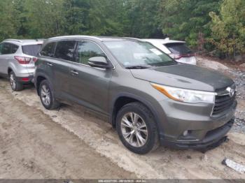  Salvage Toyota Highlander