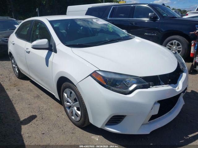  Salvage Toyota Corolla