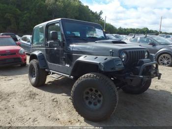  Salvage Jeep Wrangler