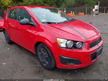  Salvage Chevrolet Sonic