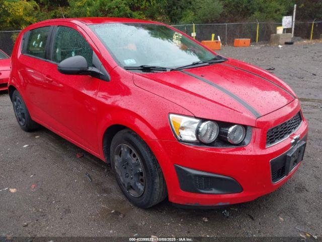  Salvage Chevrolet Sonic