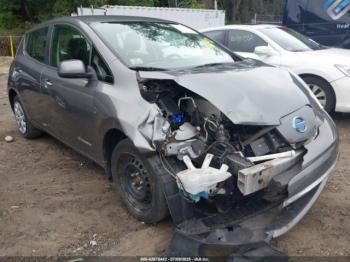  Salvage Nissan LEAF