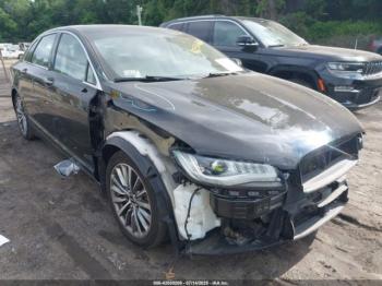  Salvage Lincoln MKZ
