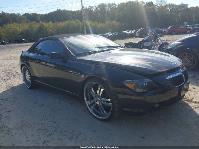  Salvage BMW 6 Series