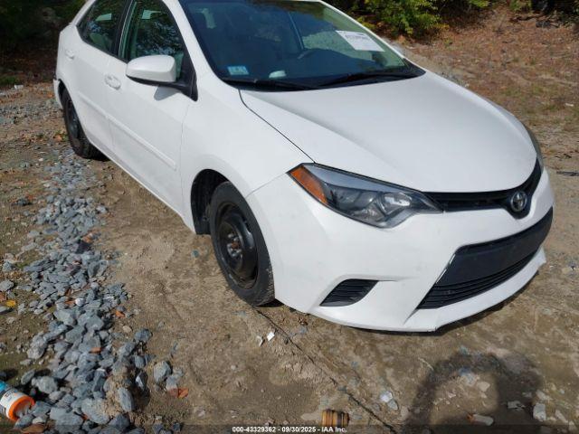  Salvage Toyota Corolla
