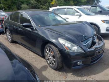  Salvage INFINITI G37x