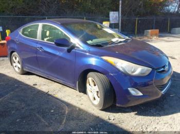  Salvage Hyundai ELANTRA