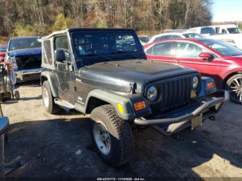 Salvage Jeep Wrangler