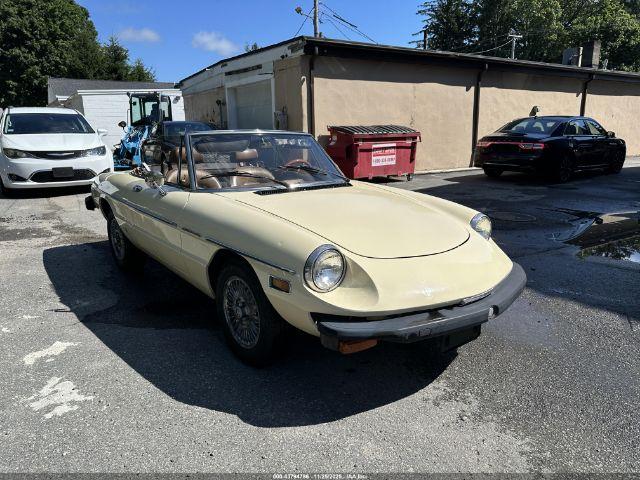  Salvage Alfa Romeo Veloce