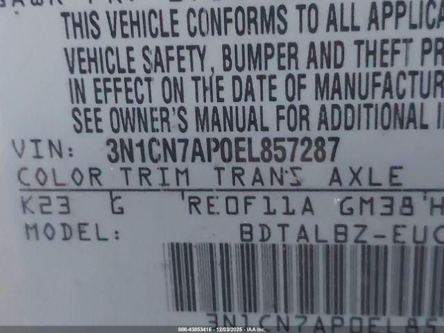 Nissan Versa 1.6 Sv Image 7