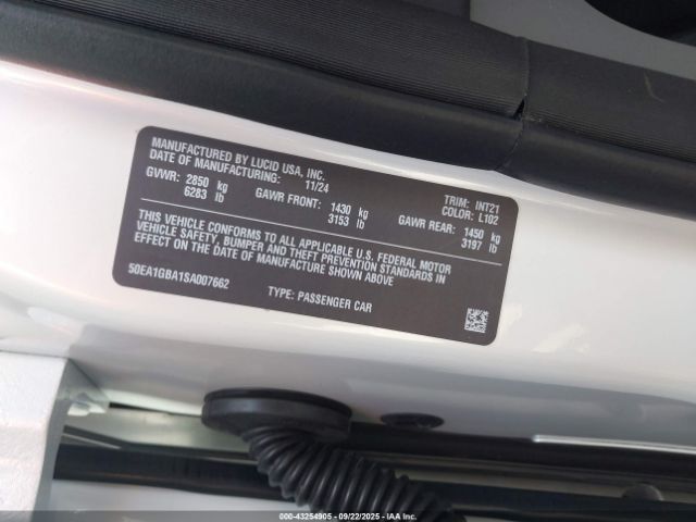 Lucid Air Grand Touring Image 13