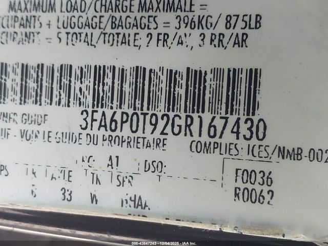 Ford Fusion Se Image 6