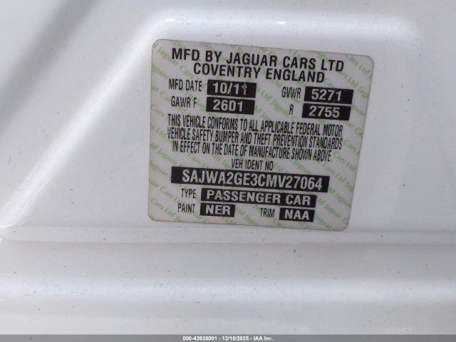 Jaguar XJ Xjl Supercharged Image 8