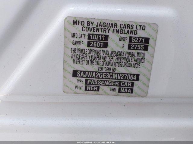 Jaguar XJ Xjl Supercharged Image 8