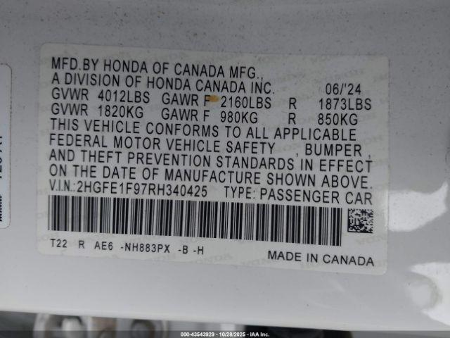 Honda Civic Touring Image 14