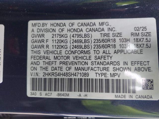 Honda CR-V Ex Awd Image 7