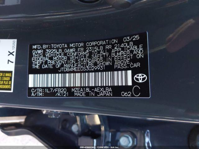 Toyota Corolla Le Image 7