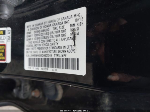 Honda CR-V Lx Image 8