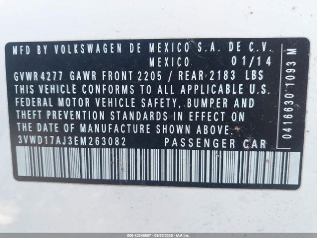 Volkswagen Jetta 1.8t Se Image 5