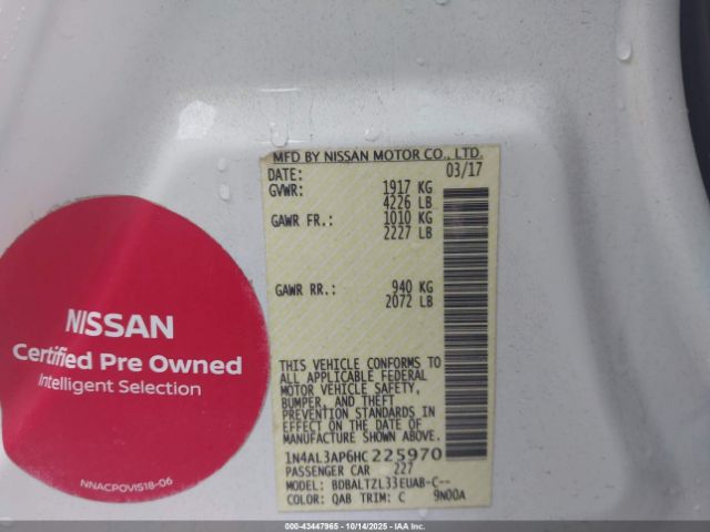 Nissan Altima 2.5 Sl Image 2