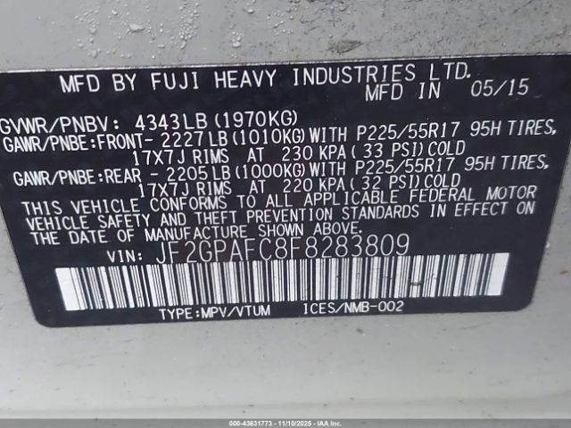 Subaru Crosstrek 2.0i Premium Image 2