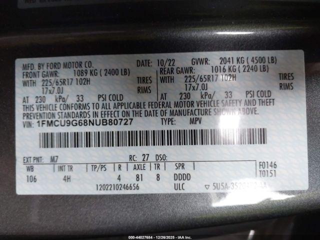 Ford Escape Se Image 6