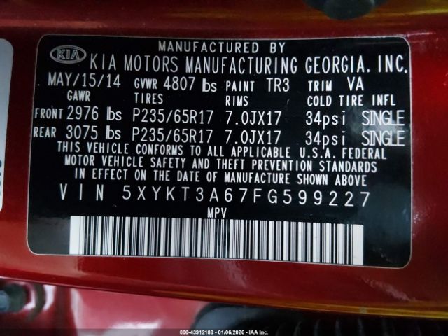 Kia Sorento Lx Image 8