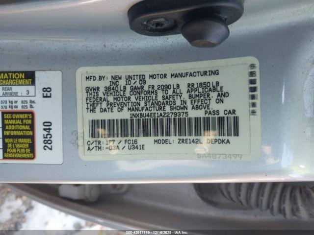 Toyota Corolla Le Image 9