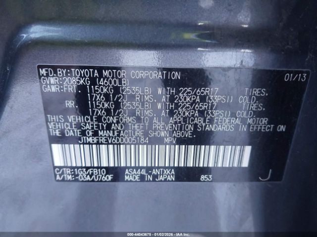 Toyota RAV4 Le Image 7