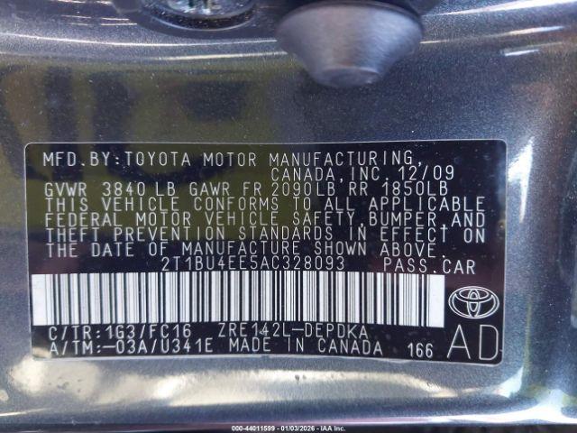 Toyota Corolla Le Image 2