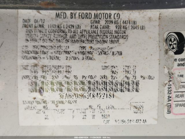 Ford Fusion Se Image 6